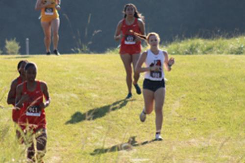 Runners on course